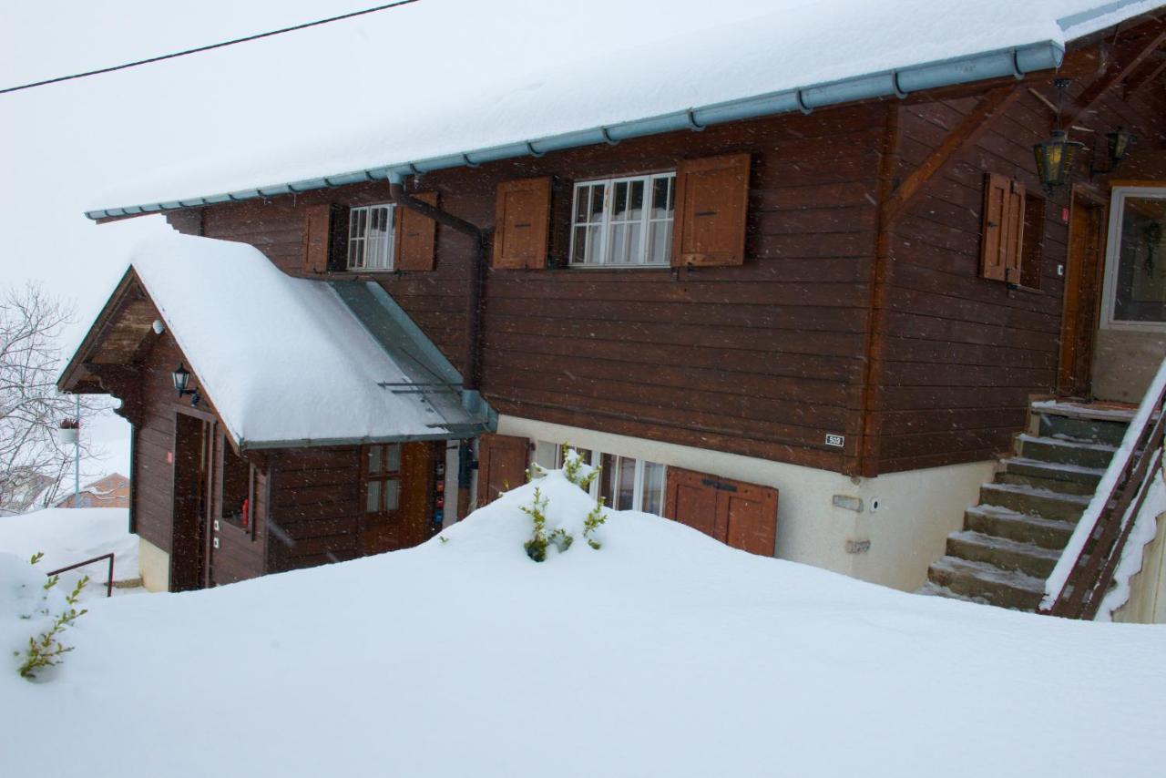 Studio Avec Sauna - 300M Des Pistes Leysin Exteriör bild